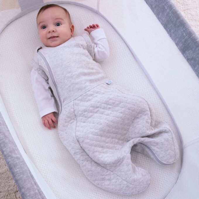 Purflo® vystyklas-miegmaišis 2,5 TOG (0-4 mėn.) Purflo vystyklas-miegmaišis kūdikio vystymas saugus kūdikio miegas miego patarimai kūdikio miego apranga naujagimio vystymas naujagimio vystyklai