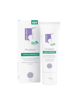 Multi-Mam Protect balzamas speneliams (veganiškas), 30ml pagalba židžndančioms spenelių apsauga išsausėję speneliai balzamas sutrūkinėjusiems speneliams Mylu.lt kosmetika pagalba mamai