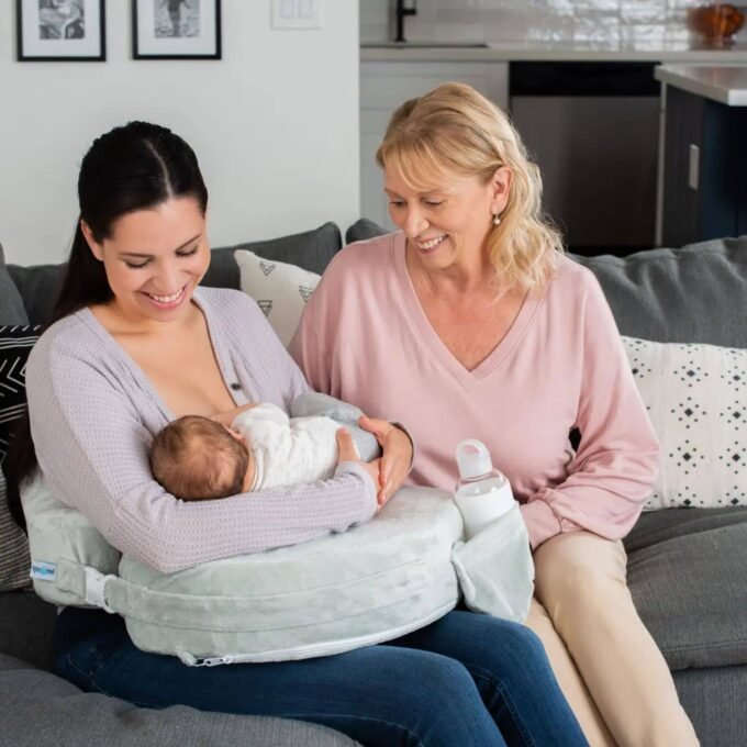 My breast friend žindymo pagalvė deluxe kūdikio žindymas pagalba žindymui kaip žindyti kūdikį specialistų rekomenduoajma žindymo pagalvė Mylu.lt produktai žindymui geriausia žindymui
