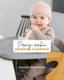 PIRMIEJI ĮRANKIAI. Kaip pasirinkti tinkamus pirmuosius valgymo įrankius? Gausybėje pasiūlos tikrai lengva pasiklysti, tad pateikiu svarbiausius kriterijus, kaip pasirinkti tinkamus maitinimo(si) įrankius.
🍴Manau, jog įrankiais galima pradėti naudotis nuo pat primaitinimo pradžios. 
Taip vaikutis turės daug laiko ir progų praktikuotis, o kai ateis laikas eiti į darželį, jam nebereikės arba reikės tik minimalios pagalbos valgant savarankiškai.
✨ Artėja primaitinimo laikas? Mano itin išsamų seminarą „Kūdikių primaitinimas išsamiai: viskas apie pirmųjų metų mitybą (6-12 mėn.)“ galite rasti mylu.lt!
- dietistė Živilė 🤍 @dietistezivile
#primaitinimas #kūdikiomityba #vaikumityba #primaitinimoirankiai #saukstelis #myluseminarai #kudikiuprimaitinimas #kudikioprimaitinimas #mityba #vaikomityba #mylu #mylult #tevyste #motinyste #tevai #maistas #mylu #mylult #dietistezivile #myluseminarai #videoseminaras #primaitinimoseminaras