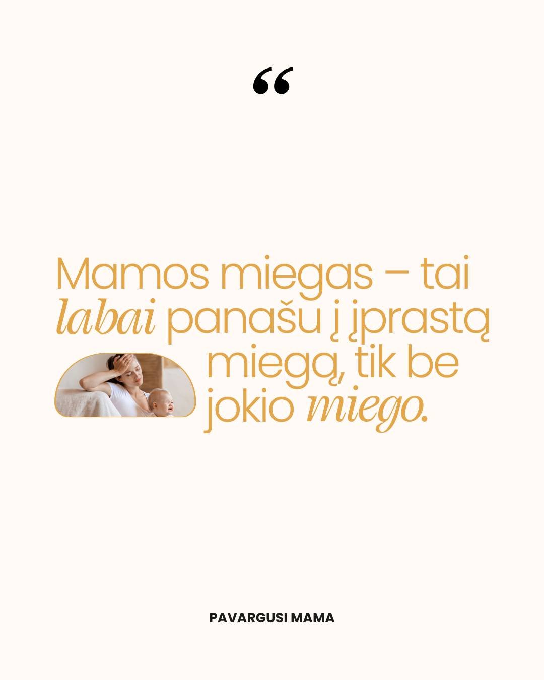 Jei ši citata šiuo metu galėtų būti eilutė iš jūsų biografijos… 

Primename: šį mėnesį miego seminarams ir miego prekėms – nuolaidos!

✨ –20 % visiems kūdikių miego seminarams
✨ –10 % atrinktoms miego prekėms
✨ –20 % MYLU Tėvai prenumeratai su specialistų palaikymu

Nes mamos nusipelno daugiau nei „miegas be miego“. 😴

👉 Pasirūpinkite ramesne savo motinyste jau dabar www.mylu.lt!

- Mylu.lt komanda 🤍

#mylu #mylult #mylutevai #mylutevaiprenumerata #motinyste #naujagimiomiegas #kudikiumiegas #tėvystė #motinystė #vaikas #miegas #miegopelytes #kudikiumiegas #vaikumiegas #tevumiegas #darzelinukumiegas #auginimas #vaikuauginimas #gerasmiegas #kokybiskasmiegas #miegoprekes #purflo #purflogultukas #baltasistriuksmas