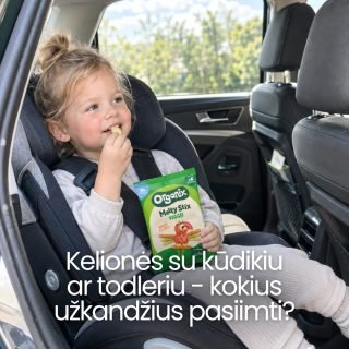 UŽKANDŽIAI KELIAUJANT. 🚗 Kelionės, trumpesnės ar ilgesnės, neatsiejamos nuo maisto ir užkandžių. Juk nesinori susidurti su alkanu piktu drakoniuku!
Tais atvejais, kai kažkur keliaujame, užkandžiai dažnai tampa tikru išsigelbėjimu. Nebūtina susikrauti pusės virtuvės – svarbiausia, kad maistas būtų vaikui įprastas, patogus transportuoti ir tinkamas jo amžiui bei valgymo gebėjimams.
- dietistė Živilė Dumbraitė-Varkalienė 🤍 @dietistezivile
#vaikomityba #uzkandziai #organix #keliones #kūdikiomityba #vaikumityba #dietistėpataria #mylu #mylult #tevyste #motinyste #tevai #maistas #mylu #mylult #dietistezivile