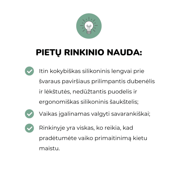 Beaba silikoninis maitinimo rinkinys (4 vnt.) kūdikių primaitinimas kūdikio mityba primaitinimo pradžia