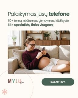 „Google“ pateikia šimtus įvairių šaltinių atsakymų, bet kuris tinka būtent jūsų kūdikiui? 👶

Kai mažylis elgiasi ne taip, kaip rašoma knygose, ar patarimai vienas kitam prieštarauja, norisi ne dar daugiau informacijos, o aiškumo ir užtikrintumo.

💛 MYLU Tėvai prenumerata besilaukiantiems ir auginantiems – daugiau nei seminarų biblioteka. Tai ir palaikanti 50+ specialistų ir tėvų bendruomenė, kurioje galite užduoti klausimus, sulaukti pagalbos ir lengviau atsirinkti, kas tinka būtent jūsų šeimai.

Ir visa tai galite rasti tiesiog savo telefone!

Juk tėvystėje svarbu ne tik žinoti, bet ir jaustis užtikrintai. O jums nereikia visko išsiaiškinti vieniems! 🤍

👉Braukite į šoną ir pamatykite, kiek vertės jūsų laukia šioje prenumeratos bendruomenėje.

🎁 Iki spalio 31 d. nukeliavus į www.mylu.lt (nuoroda bio) MYLU Tėvai prenumeratai gausite –20% nuolaida.

- Mylu.lt komanda 🤍

#mylu #mylult #mylutevai #mylutevaiprenumerata #motinyste #laukiuosi #tėvystė #vaikas #auginimas #vaikuauginimas
