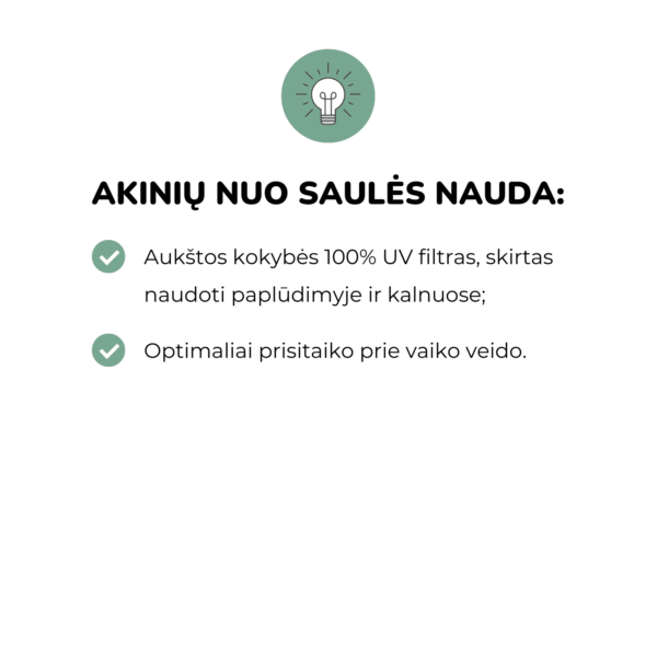 Beaba Joy akiniai nuo saulės (9-24 mėn.) kūdikių akiniai saulės akiniai kūdikiams kūdikių akiniai nuo saulės apsauga akims saugūs akiniai kūdikiams