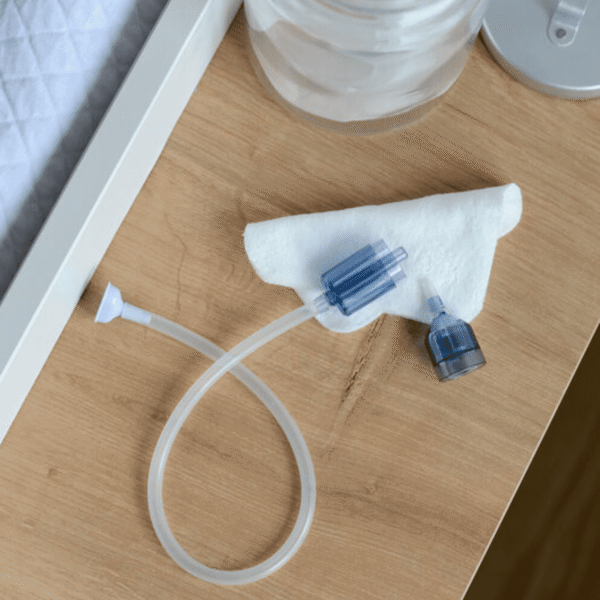 Beaba kūdikių nosies aspiratorius Minidoo kūdikio sloga pagalba kūdikio slogai