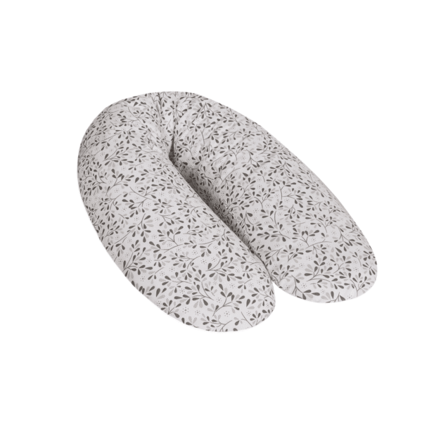 A must during pregnancy - Our flexible, 190 cm long side sleeper pillow supports your baby belly when lying down and sleeping. It is an ideal support for the head, back as well as tired legs First for the pregnant mum, later for the child. Our nursing pillow is a must for breastfeeding while lying down or in a sitting position. You can use our positioning cushions as a baby nest with the help of press studs The all-rounder – the cushion can be taken anywhere in the home. Whether during the home office in the chair, watching TV in the sofa as a back support, in bed to lean against or to sleep on your side Skin-friendly: the cover made of 100% cotton, complemented by a silicone bead insert, makes the cushion ideal for allergy sufferers and at the same time soft, cuddly and rustle-free. All materials are certified according to Oeko-Tex Standard 100. Machine washable at 40 degrees – the cover is easy to remove and can be easily washed without the colour fading. The cushion and cover can be tumble dried at a low temperature (gentle drying).
