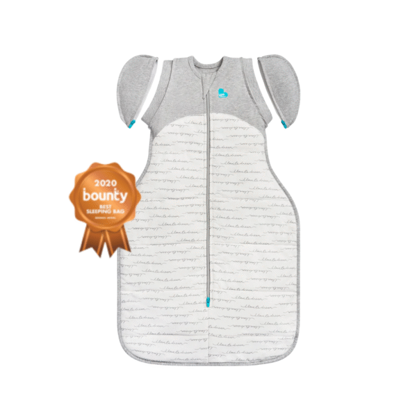 Love to dream™ miegmaišis 2 etapas - su nuimamomis rankovėmis (2.5 TOG) (6-8,5 kg) M dydis miegmaišis kūdikiui kūdikio miegmaišis kūdikio miegas