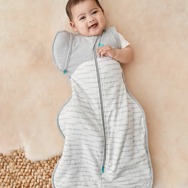 Love to dream™ miegmaišis 2 etapas - su nuimamomis rankovėmis (2.5 TOG) (6-8,5 kg) M dydis miegmaišis kūdikiui kūdikio miegmaišis kūdikio miegas