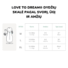 Love to dream™ miegmaišis 2 etapas - su nuimamomis rankovėmis (2.5 TOG) (6-8,5 kg) M dydis miegmaišis kūdikiui kūdikio miegmaišis kūdikio miegas