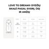 Love to dream™ vystyklas 1 etapas - vientisas (1.5 TOG) (0-3 mėn.) S dydis vystyklas kūdikiui kūdikio vystymas kūdikio miegas