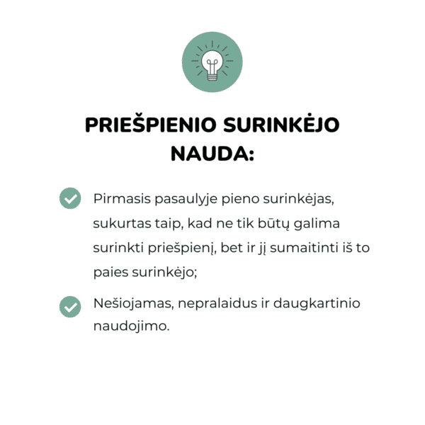 Haakaa priešpienio surinkėjas, 20ml naujagimio žindymas kūdikio žindymas pagalba žindymui kaip žindyti kūdikį Mylu.lt produktai žindymui