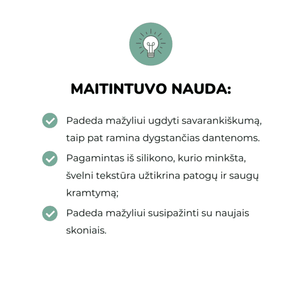 Haakaa šviežio maisto maitintuvas Mini kombo naujagimio žindymas kūdikio žindymas kūdikio primaitinimas kieto maisto maitintuvas mamos pieno maitintuvas Mylu.lt produktai žindymui