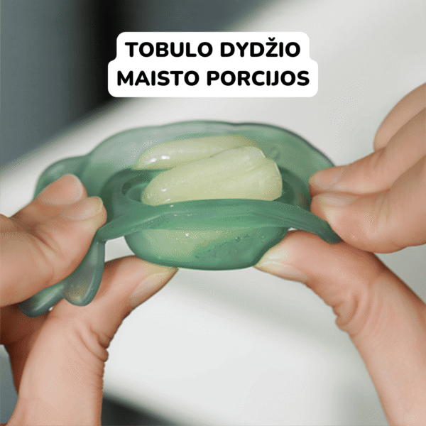 Haakaa šviežio maisto maitintuvas Mini kombo naujagimio žindymas kūdikio žindymas kūdikio primaitinimas kieto maisto maitintuvas mamos pieno maitintuvas Mylu.lt produktai žindymui