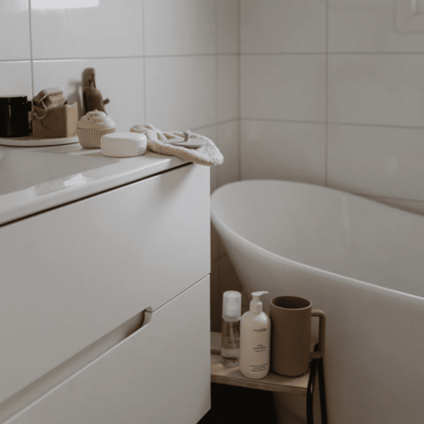 Mushie vonios puodelis mushie skalavimo puodelis Mylu.lt kūdikio higiena vaikų higiena puodelis voniai