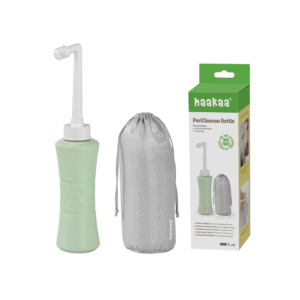 Haakaa intymios higienos prausimosi buteliukas PeriCleanse, 500 ml tarpvietės higiena po gimdymo tarpvietės priežiūra po gimdymo gimdymas