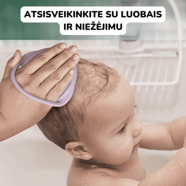 Haakaa silikoninis plaukų šepetys Rainbow kūdikio higiena kūdikio priežiūra Mylu.lt higienos priemonės kūdikiams 8 Haakaa silikoninis plaukų šepetys Rainbow kūdikio higiena kūdikio priežiūra Mylu.lt higienos priemonės kūdikiams