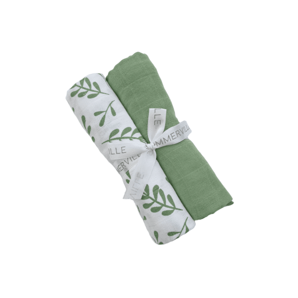 Summerville medvilnės muslino vystyklų rinkinys kūdikio priežiūra vaiko priežiūra apsauga nuo karščio kūdikiams muslinas