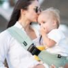 Momsilk nešioklė - sėdynė Momswing (8 - 20 kg) kūdikio nešioklė vaiko nešioklė saugi nešioklė kūdikiui patogi nešioklė kokybiška nešioklė