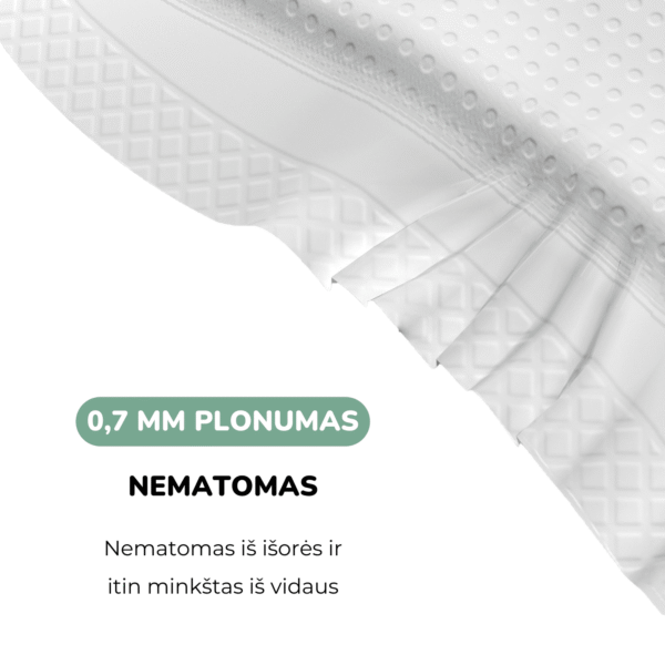 Baboo Premium įklotai į liemenėlę, 60 vnt. klotai žindant pagalba žindant kūdikio žindymas