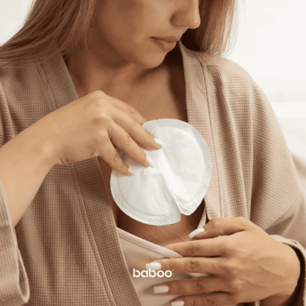 Baboo įklotai į liemenėlę, 120 vnt. įklotai žindant pagalba žindant kūdikio žindymas