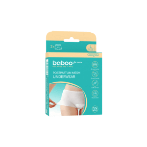 Baboo kelnaitės po gimdymo (2 vnt.), L dydis mamos priežiūra po gimdymo pagalba po gimdymo pogimdyminės kelnaitės 1 Baboo kelnaitės po gimdymo (2 vnt.), L dydis mamos priežiūra po gimdymo pagalba po gimdymo pogimdyminės kelnaitės